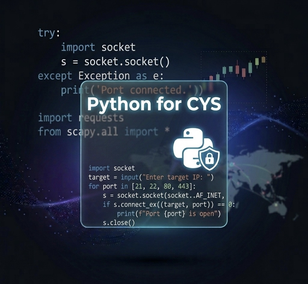 صناعة أدوات الأمن السيبراني بلغة بايثون